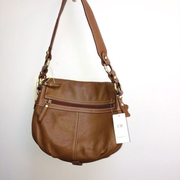 Gianni Bernini pebble NWT shoulder purse/tote - Picture 2 of 8